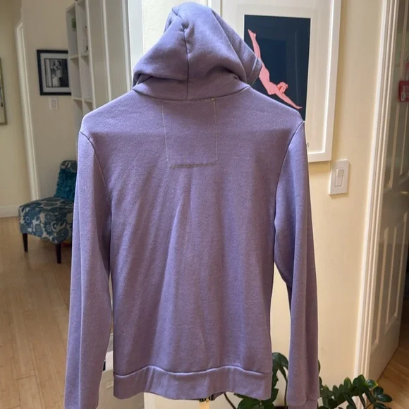 AVIATOR NATION Five Stripe Hoodie - light Purple - Picture 4 of 8
